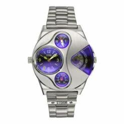 Storm Gents Silver Tone V2 Navigator Lazer Watch