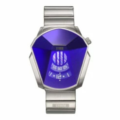 Storm Gents Silver Tone Darth Lazer Watch