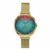 Storm Ladies Mini Gold Tone Styro Turquoise SS22 Watch -Storm Shop unnamed file 438