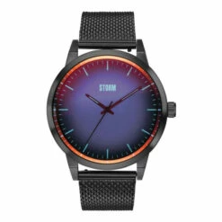 Storm Gents Black Styro Slate Watch