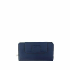 Storm Large Embassy Leather Purse Mid Blue -Storm Shop unnamed file 741